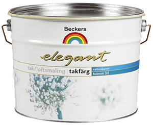 Beckers Elegant Takfarg Краска для потолка латексная матовая 