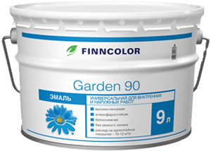Finncolor Garden 90 Эмаль универсальная алкидная высокоглянцевая