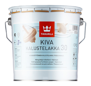 Tikkurila Kiva 30 Лак мебельный акрилатный полуматовый 