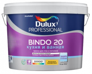 Dulux Professional Bindo 20 Краска для кухни и ванной полуматовая