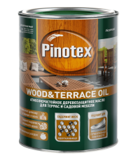 Pinotex Wood&Terrace Oil Масло для защиты древесины атмосферостойкое 