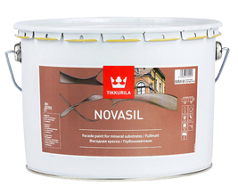 Tikkurila Novasil Краска для минеральных фасадов водоэмульсионная акрилатная глубокоматовая