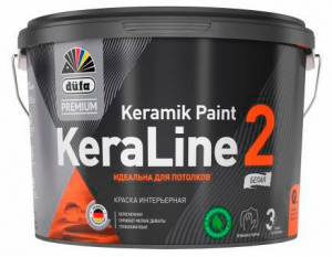 Düfa Premium KeraLine Keramik Paint 2 Краска для потолков глубокоматовая