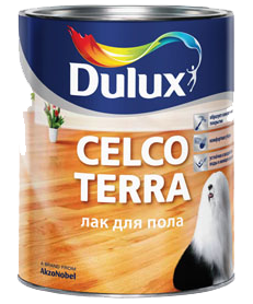 Dulux Celco Terra 45 Лак паркетный полуглянцевый