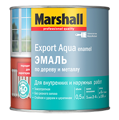 Marshall Export Aqua Эмаль для дерева и металла водная полуматовая