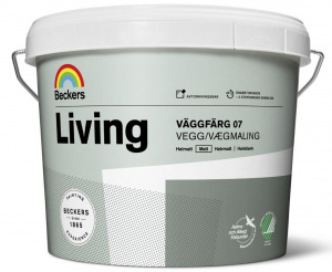 Beckers Living Vaggfarg 07 Краска для стен и потолков матовая