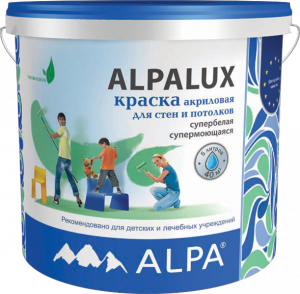 Alpa Alpalux Краска для стен и потолков акриловая матовая