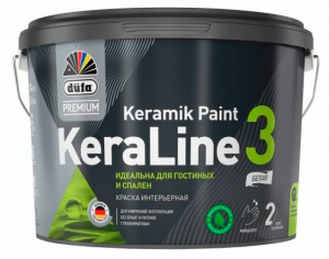 Düfa Premium KeraLine Keramik Paint 3 Краска для стен и потолков глубокоматовая