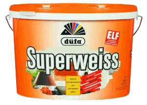 Dufa Superweiss D4 Краска для стен и потолков для влажных помещений водно-дисперсионная матовая 