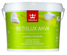 Tikkurila Betolux Akva Краска для пола полиуретано-акрилатная полуглянцевая