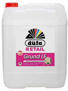 Dufa Retail Grund LF Грунт укрепляющий для внутренних и наружных работ акриловый глубокоматовый 