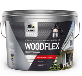 Dufa Premium Woodflex Краска фасадная шелковисто-глянцевая 