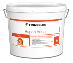 Finncolor Rapan aqua Лак для внутренних работ акрилатный матовый