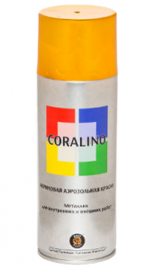 Coralino Металлик Краска универсальная аэрозольная акриловая