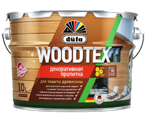 Dufa Woodtex Пропитка декоративная для защиты древесины алкидная 