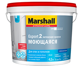 Marshall Export-2 Краска для стен и потолков латексная глубокоматовая